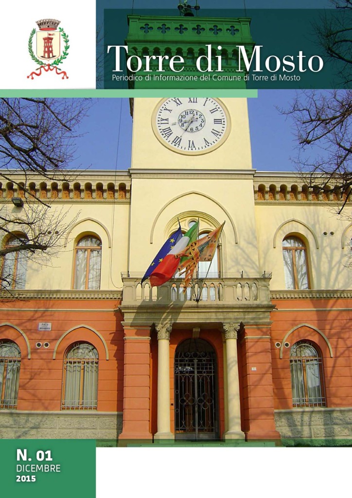 notiziario comunale torre di mosto copertina