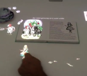 proiettore touch sony