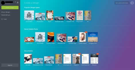 canva design models